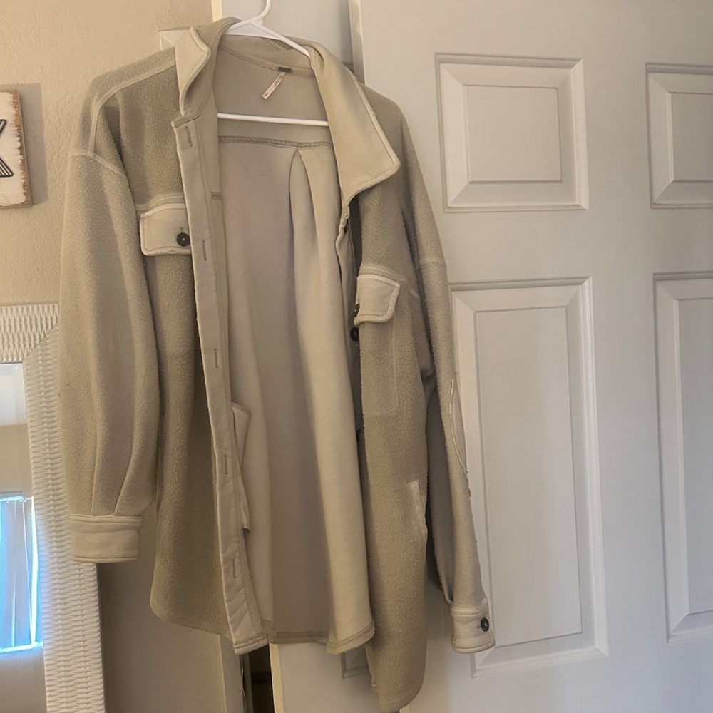 Free People Ruby Jacket - Stone - image 2